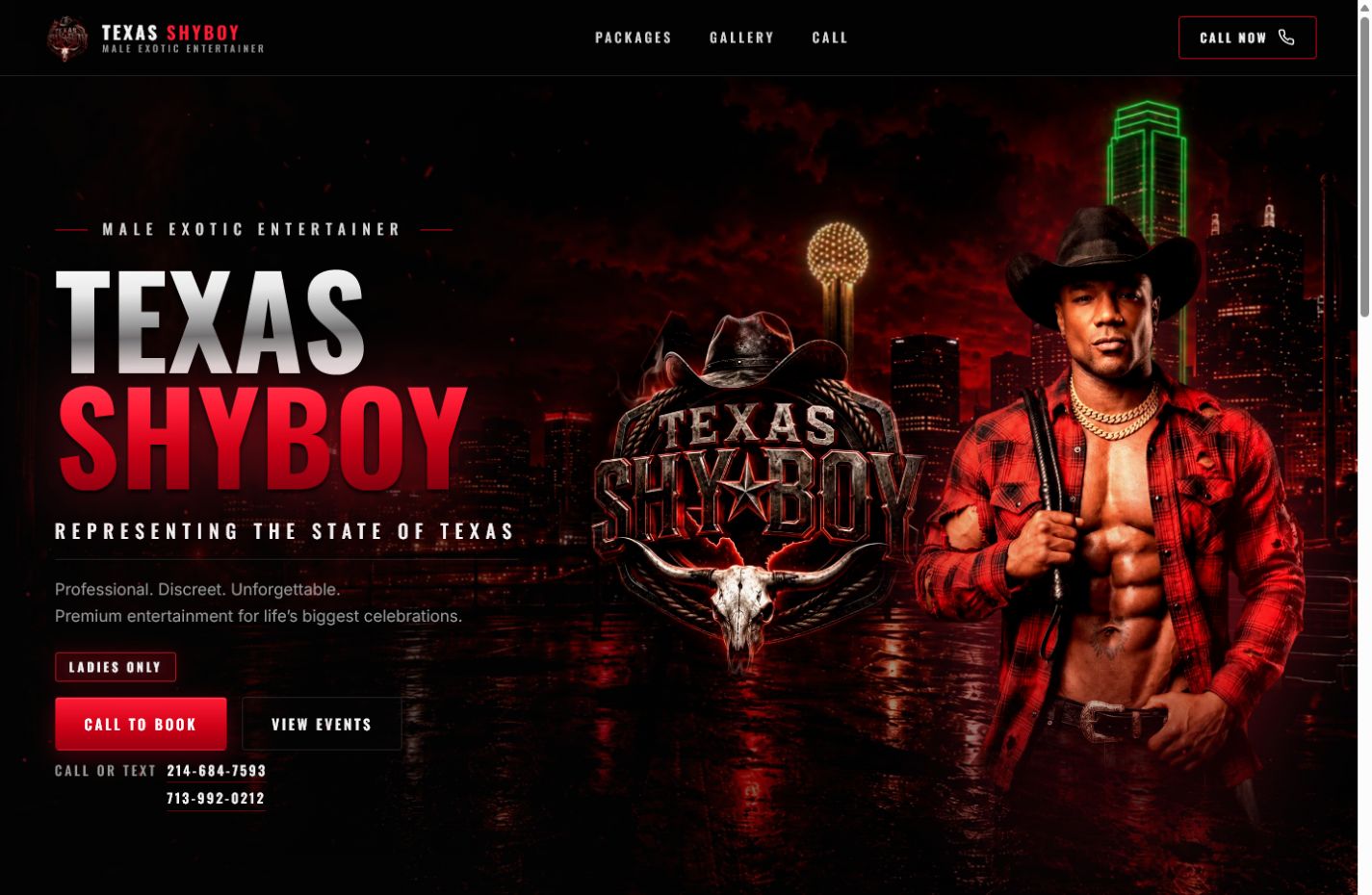 Texas Shyboy premium website